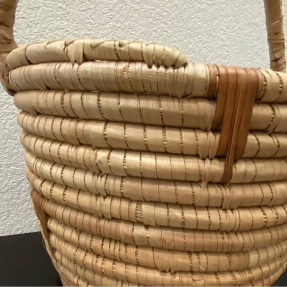 Boho Bohemian Large Basket Decor Organizer - Picture 6 of 10